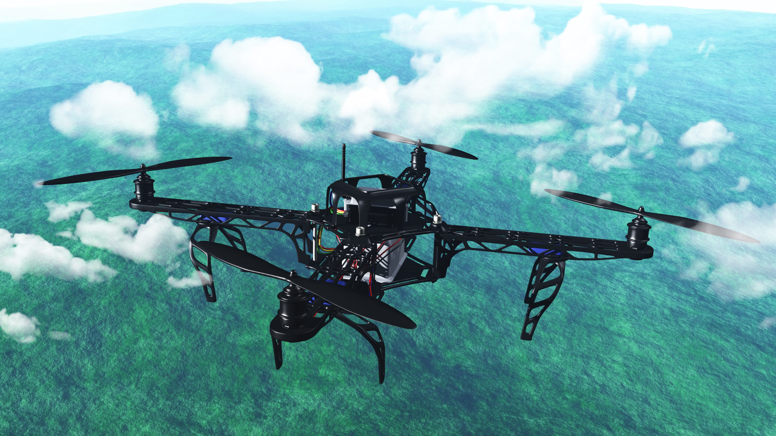 Communication Drones for Military and Security applications